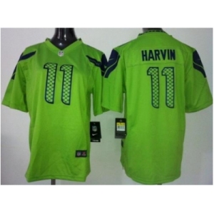 nike youth nfl jerseys seattle seahawks #11 harvin green[nike]