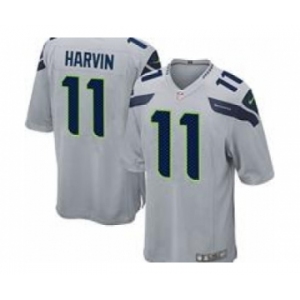 nike youth nfl jerseys seattle seahawks #11 harvin grey[nike]