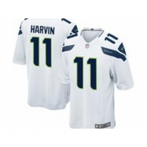 nike youth nfl jerseys seattle seahawks #11 harvin white[nike]
