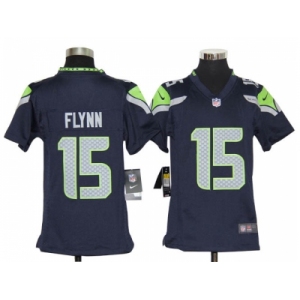 nike youth nfl jerseys seattle seahawks #15 flynn blue[nike]