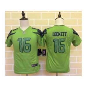 nike youth nfl jerseys seattle seahawks #16 lockett green[nike]