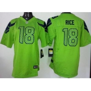 nike youth nfl jerseys seattle seahawks #18 sidney rice green[nike]