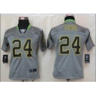 nike youth nfl jerseys seattle seahawks #24 marshawn lynch grey[nike lights out]