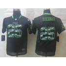 nike youth nfl jerseys seattle seahawks #25 sherman black[nike united sideline]