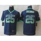 nike youth nfl jerseys seattle seahawks #25 sherman blue[Elite drift fashion]