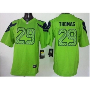 nike youth nfl jerseys seattle seahawks #29 earl thomas green[nike]