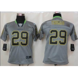 nike youth nfl jerseys seattle seahawks #29 earl thomas grey[nike lights out]