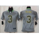 nike youth nfl jerseys seattle seahawks #3 wilson grey[nike lights out]