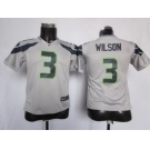 nike youth nfl jerseys seattle seahawks #3 wilson grey[nike]