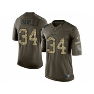nike youth nfl jerseys seattle seahawks #34 rawls army green[nike Limited Salute To Service]