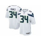 nike youth nfl jerseys seattle seahawks #34 rawls white[nike]