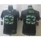 nike youth nfl jerseys seattle seahawks #53 smith black[nike united sideline]