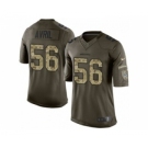 nike youth nfl jerseys seattle seahawks #56 avril army green[nike Limited Salute To Service]