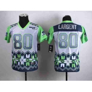 nike youth nfl jerseys seattle seahawks #80 largent noble fashion[2015 Elite]