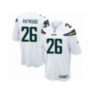 Men's Nike San Diego Chargers #26 Casey Hayward Game White NFL Jersey