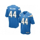 Men's Nike San Diego Chargers #44 Andre Williams Game Electric Blue Alternate NFL Jersey