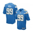 Men's Nike San Diego Chargers #99 Joey Bosa Game Electric Blue Alternate NFL Jersey