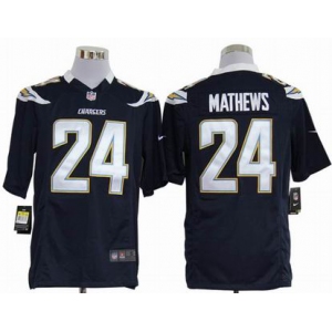 nike nfl jerseys san diego chargers #24 mathews dk blue[game]