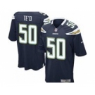 nike nfl jerseys san diego chargers #50 manti teo dk.blue[game]