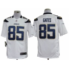 nike nfl jerseys san diego chargers #85 antonio gates white Game Jerseys