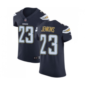Men's Nike Los Angeles Chargers #23 Rayshawn Jenkins Navy Blue Team Color Vapor Untouchable Elite Player NFL Jersey