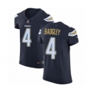 Men's Nike Los Angeles Chargers #4 Michael Badgley Navy Blue Team Color Vapor Untouchable Elite Player NFL Jersey