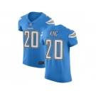 Nike Los Angeles Chargers #20 Desmond King Electric Blue Alternate Men Stitched NFL Vapor Untouchable Elite Jersey