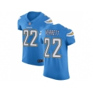 Nike Los Angeles Chargers #22 Jason Verrett Electric Blue Alternate Men Stitched NFL Vapor Untouchable Elite Jersey