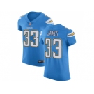 Nike Los Angeles Chargers #33 Derwin James Electric Blue Alternate Men Stitched NFL Vapor Untouchable Elite Jersey