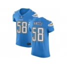 Nike Los Angeles Chargers #58 Uchenna Nwosu Electric Blue Alternate Men Stitched NFL Vapor Untouchable Elite Jersey