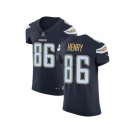 Nike Los Angeles Chargers #86 Hunter Henry Navy Blue Team Color Men Stitched NFL Vapor Untouchable Elite Jersey