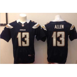 nike nfl jerseys san diego chargers #13 allen dk.blue[Elite]