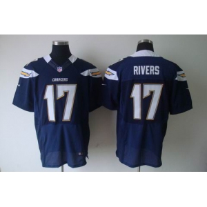 nike nfl jerseys san diego chargers #17 rivers dk.blue[Elite]