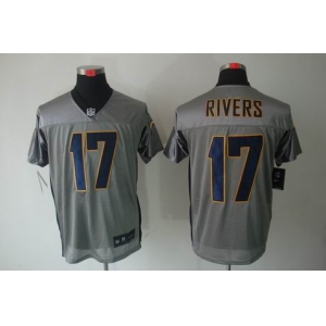 nike nfl jerseys san diego chargers #17 rivers grey[Elite shadow]