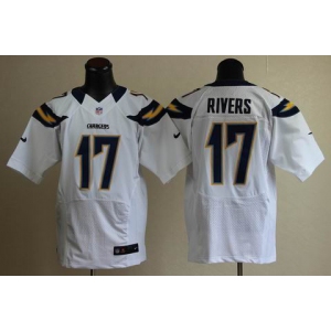 nike nfl jerseys san diego chargers #17 rivers white[Elite]