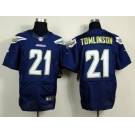 nike nfl jerseys san diego chargers #21 tomlinson dk.blue[nwe Elite]
