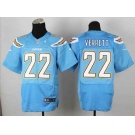 nike nfl jerseys san diego chargers #22 verrett lt.blue[new Elite]