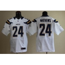 nike nfl jerseys san diego chargers #24 mathews white[elite]