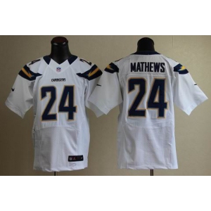 nike nfl jerseys san diego chargers #24 mathews white[elite]