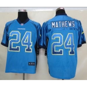 nike nfl jerseys san diego chargers #24 ryan mathews lt.blue[Elite drift fashion]