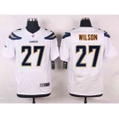 nike nfl jerseys san diego chargers #27 wilson white[new Elite]