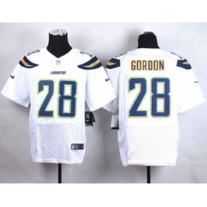 nike nfl jerseys san diego chargers #28 goroon white[new Elite]