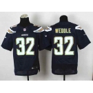 nike nfl jerseys san diego chargers #32 weddle dk.blue[new Elite]