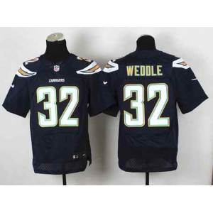 nike nfl jerseys san diego chargers #32 weddle dk.blue[new Elite]