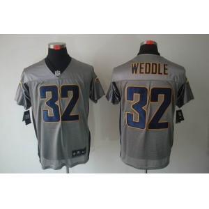 nike nfl jerseys san diego chargers #32 weddle grey[Elite shadow]