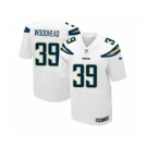 nike nfl jerseys san diego chargers #39 woodhead white[Elite]
