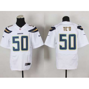 nike nfl jerseys san diego chargers #50 manti teo white[new Elite]