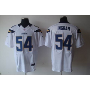 nike nfl jerseys san diego chargers #54 ingram white[Elite]