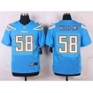 nike nfl jerseys san diego chargers #58 williams lt.blue[new Elite]
