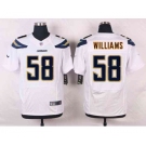nike nfl jerseys san diego chargers #58 williams white[new Elite]